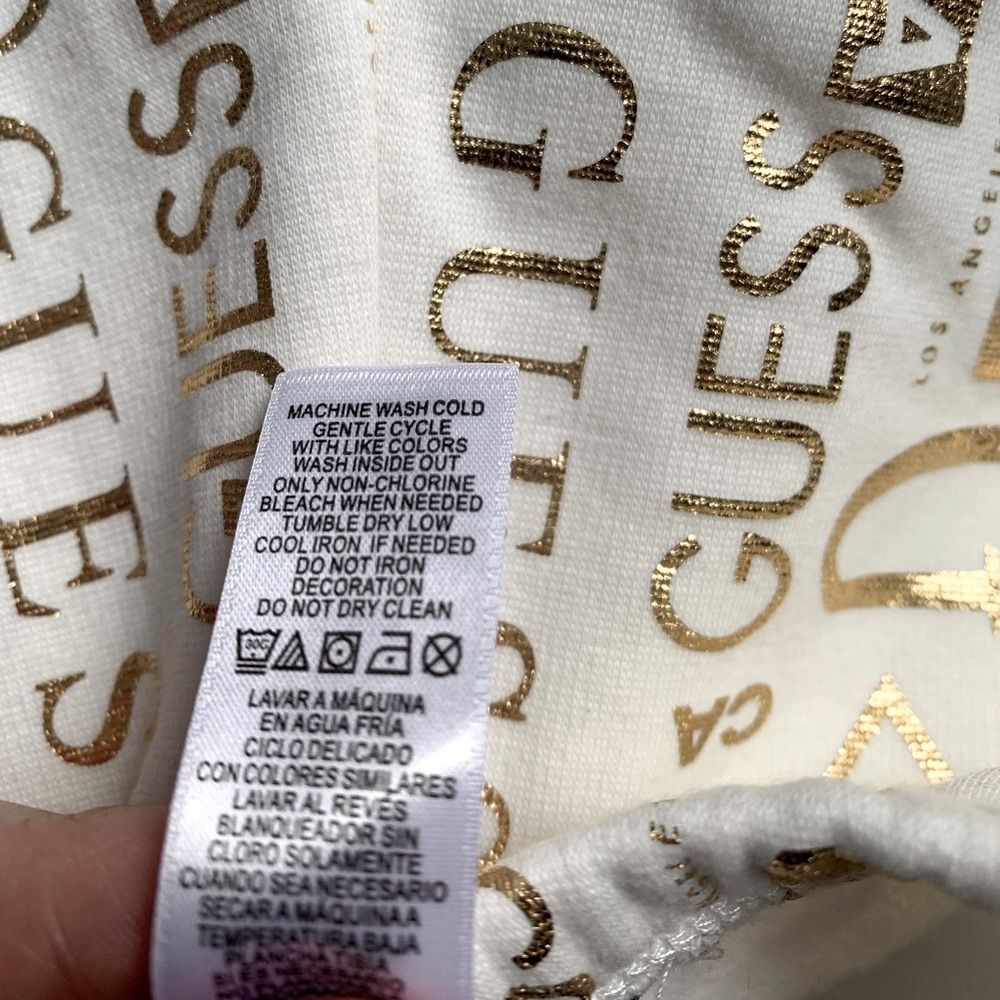 GUESS Baby Fleece Lined Bottoms size 3-6 months - Picture 6 of 7